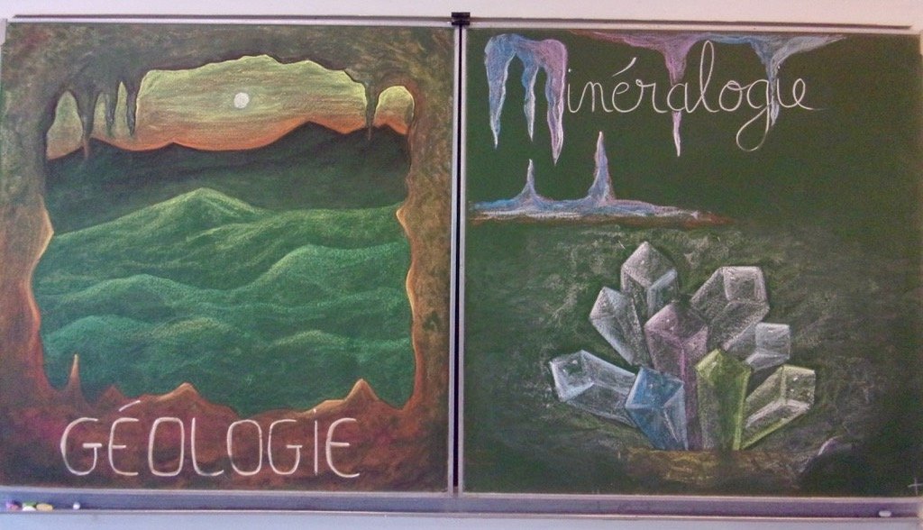 Géologie et minéralogie au collège