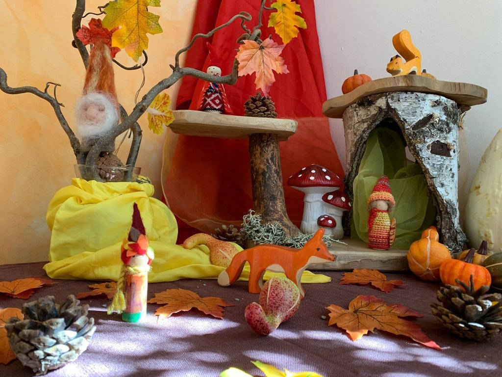 Le rythme des saisons à l'école maternelle Steiner Waldorf