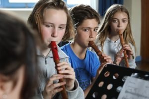orchestre école flute à bec